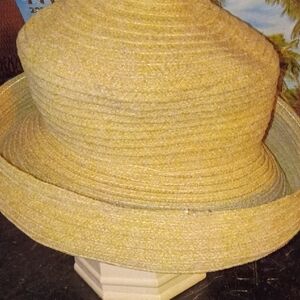 Vintage Fun Sun Hat in Light Natural Creme Tan